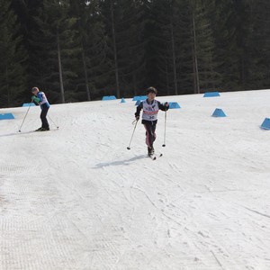 Školní závody v běhu na lyžích