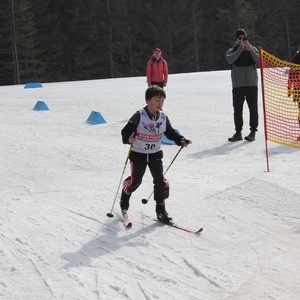 Školní závody v běhu na lyžích