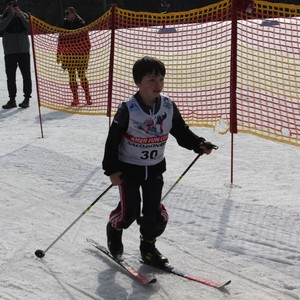 Školní závody v běhu na lyžích