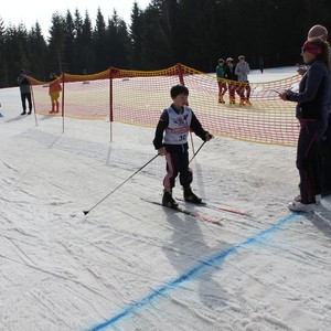 Školní závody v běhu na lyžích