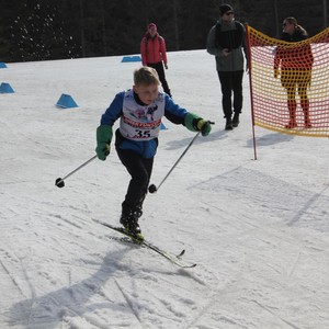 Školní závody v běhu na lyžích