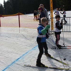 Školní závody v běhu na lyžích