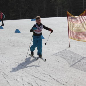 Školní závody v běhu na lyžích