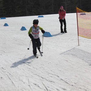 Školní závody v běhu na lyžích