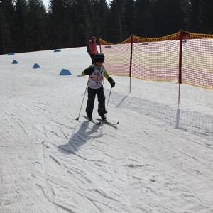 Školní závody v běhu na lyžích