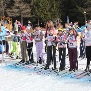 Školní závody v běhu na lyžích