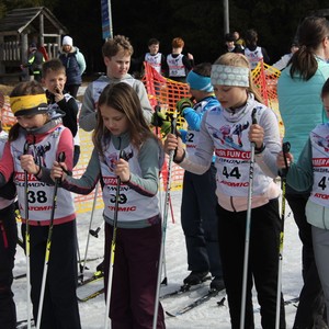 Školní závody v běhu na lyžích