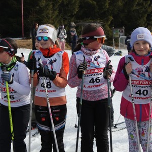 Školní závody v běhu na lyžích