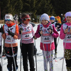 Školní závody v běhu na lyžích