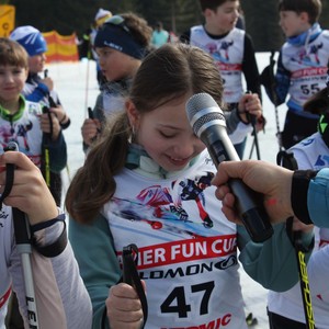 Školní závody v běhu na lyžích