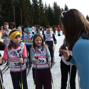 Školní závody v běhu na lyžích