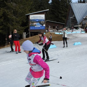 Školní závody v běhu na lyžích