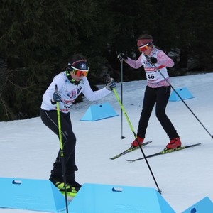 Školní závody v běhu na lyžích