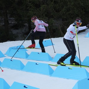 Školní závody v běhu na lyžích