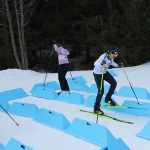 Školní závody v běhu na lyžích