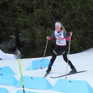 Školní závody v běhu na lyžích