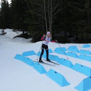 Školní závody v běhu na lyžích