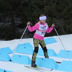 Školní závody v běhu na lyžích