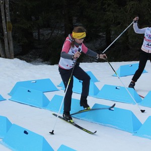 Školní závody v běhu na lyžích