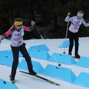 Školní závody v běhu na lyžích
