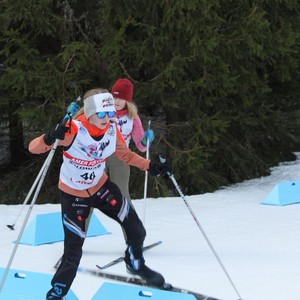 Školní závody v běhu na lyžích