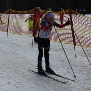 Školní závody v běhu na lyžích