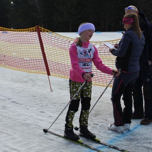 Školní závody v běhu na lyžích