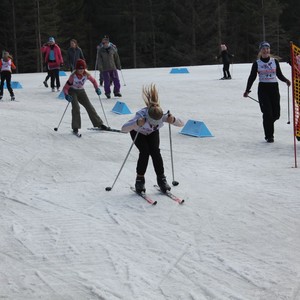 Školní závody v běhu na lyžích