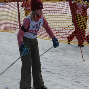 Školní závody v běhu na lyžích