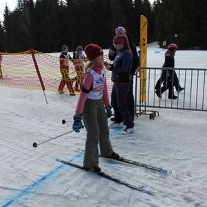 Školní závody v běhu na lyžích