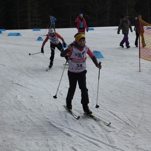 Školní závody v běhu na lyžích