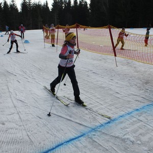 Školní závody v běhu na lyžích