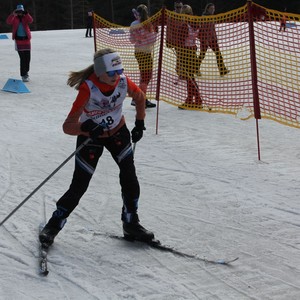 Školní závody v běhu na lyžích