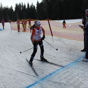 Školní závody v běhu na lyžích