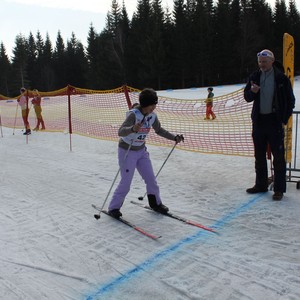 Školní závody v běhu na lyžích
