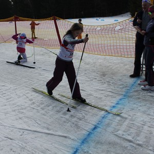 Školní závody v běhu na lyžích
