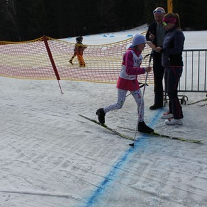 Školní závody v běhu na lyžích