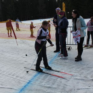 Školní závody v běhu na lyžích