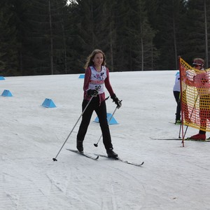 Školní závody v běhu na lyžích