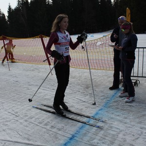 Školní závody v běhu na lyžích