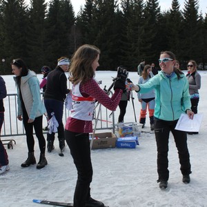 Školní závody v běhu na lyžích