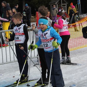 Školní závody v běhu na lyžích