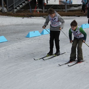 Školní závody v běhu na lyžích