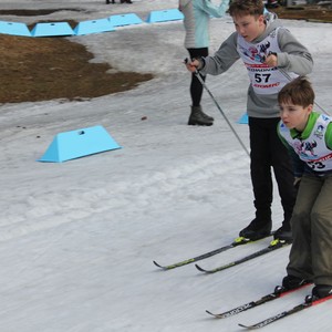 Školní závody v běhu na lyžích