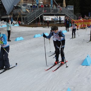 Školní závody v běhu na lyžích