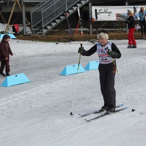 Školní závody v běhu na lyžích
