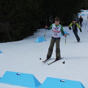 Školní závody v běhu na lyžích
