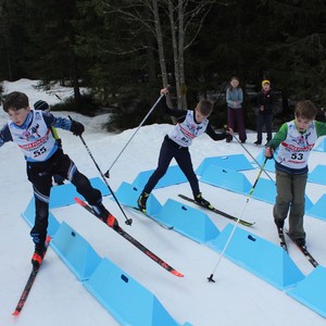 Školní závody v běhu na lyžích