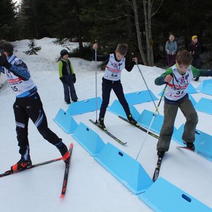 Školní závody v běhu na lyžích