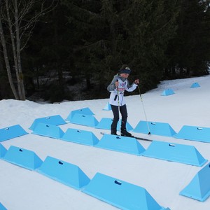 Školní závody v běhu na lyžích